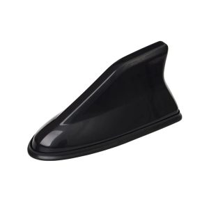 Cápauszony antenna – fekete, 16 × 7 cm