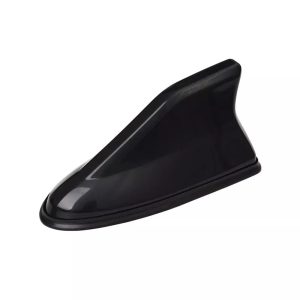 Cápauszony antenna – fekete, 16 × 7 cm