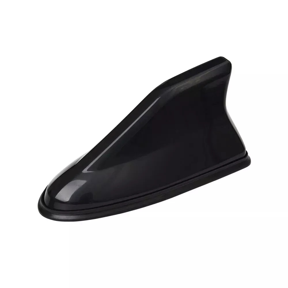 Cápauszony antenna – fekete, 16 × 7 cm