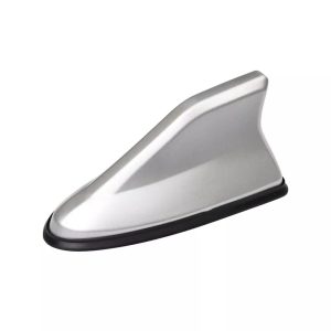Cápauszony antenna – ezüst, 16 × 7 cm