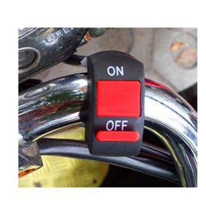 Motoros kormánykapcsoló – 2 állású, 22 mm, 12 V