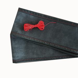 Varrható kormányvédő huzat – piros, 38–39 cm