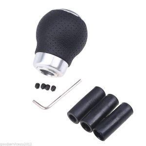 Univerzális bőrhatású váltógomb – 8/10/12 mm adapterekkel, 5 fokozathoz