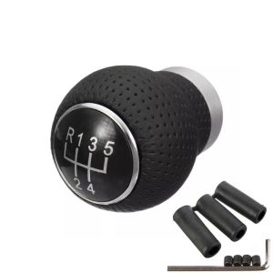 Univerzális bőrhatású váltógomb – 8/10/12 mm adapterekkel, 5 fokozathoz