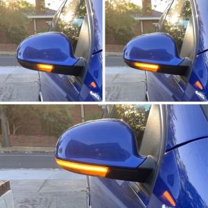Volkswagen dinamikus LED tükörindex – sötétített, pár
