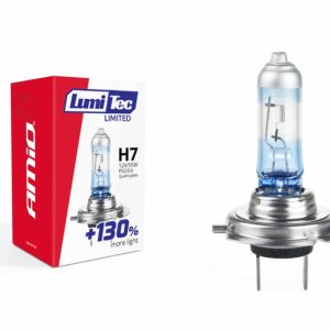 AMiO LumiTec Limited H7 halogén izzó – 4300 K, akár +130% fényerő, 1 db