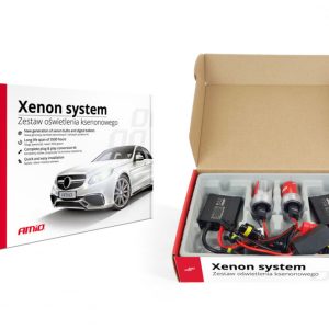 AMiO H8 xenon átalakító készlet – 35 W, 6000 K, 2 izzó