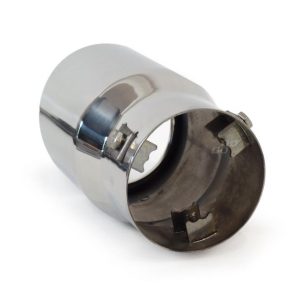 AMiO sport kipufogóvég – polírozott, 48–65 mm csőhöz
