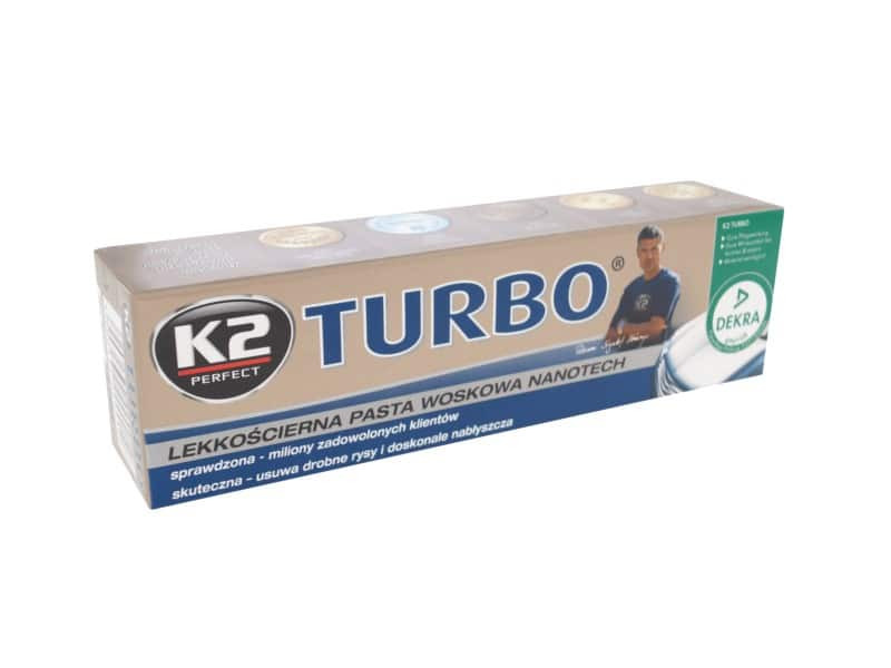 K2 Turbo polírozó és védőpaszta 120 g