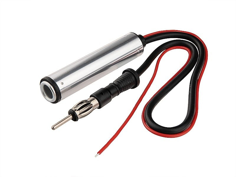 AM/FM antenna-jelerősítő – 12 V, 45 cm kábel