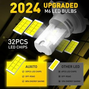 H4 Led izzó 2db AUXITO