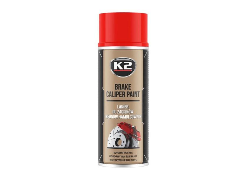 K2 Brake Caliper Paint féknyeregfesték – piros, 400 ml