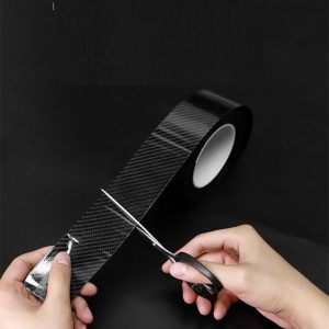 Karbonmintás védő- és dekorcsík – 10 cm × 5 m