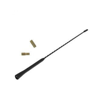 AMiO ANTM02 autóantenna – 41 cm-es antennaszár M5/M6 adapterrel