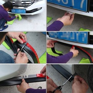Univerzális karbonmintás lökhárító-koptató – 2,5 m