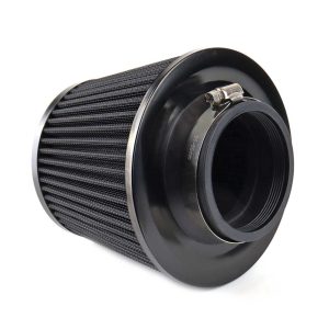 AMiO AF-Black / AMiO 02546 univerzális kúpos légszűrő – fekete, adapterekkel