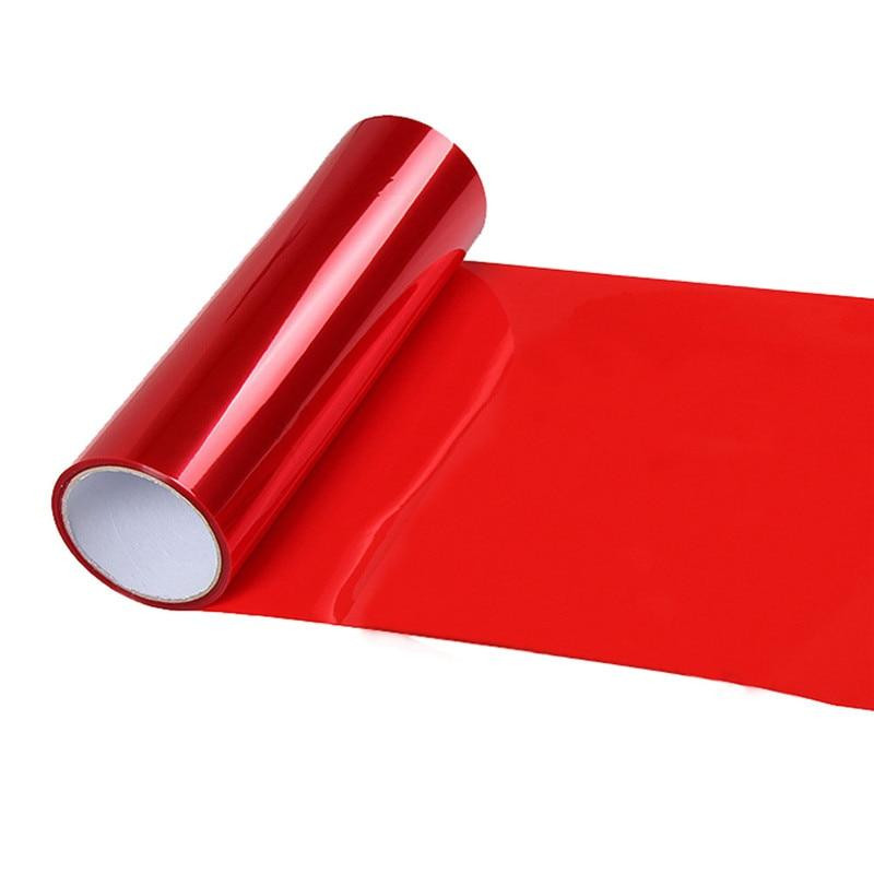 Piros lámpafólia – 30 × 100 cm