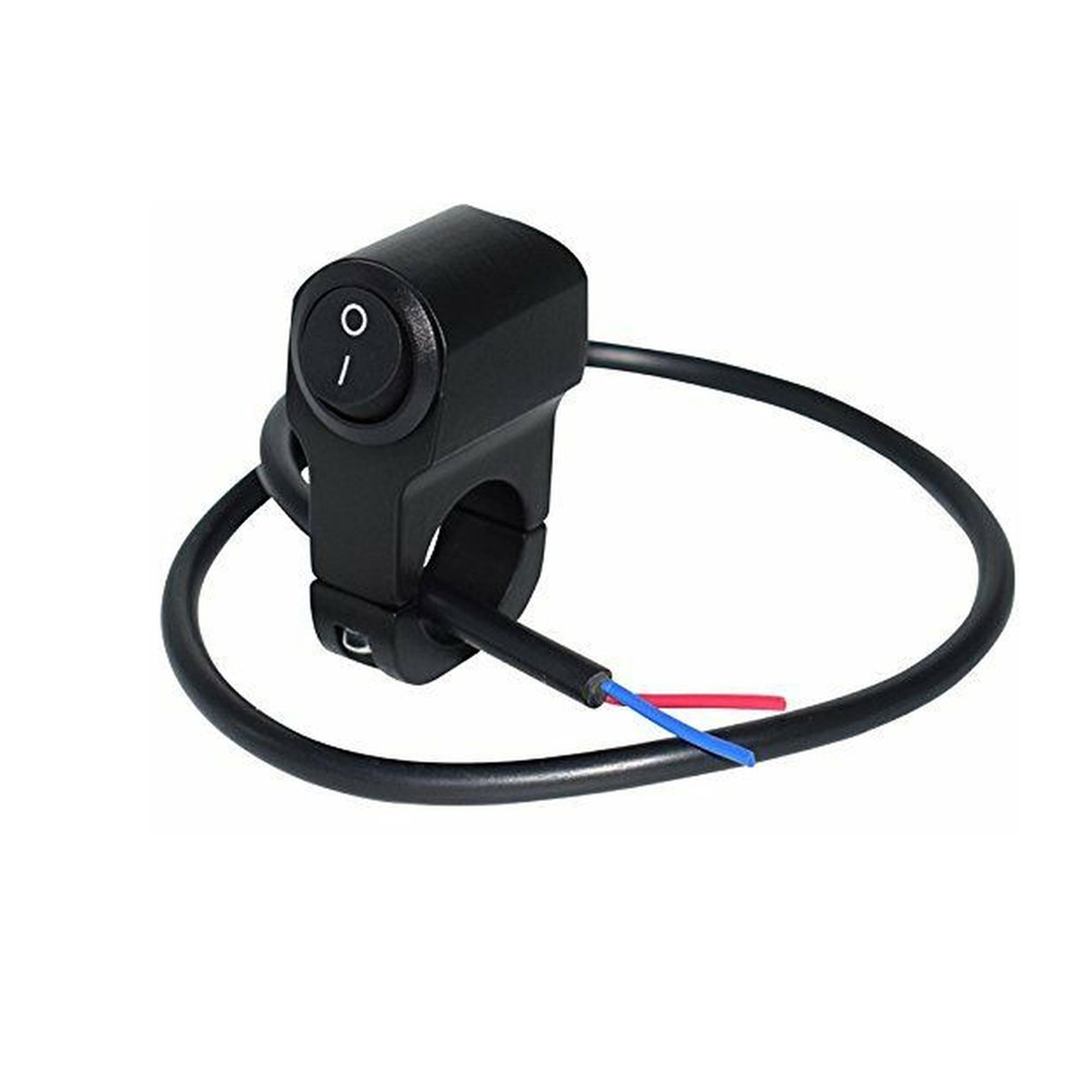 Fém motoros kormánykapcsoló – 2 állású, 22 mm, 12 V