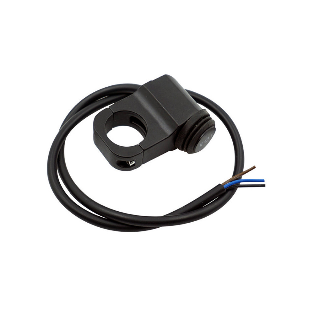Fém motoros kormánykapcsoló – 3 állású, 22 mm, 12 V