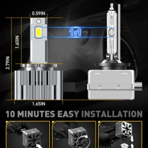 D3S Led izzó 2db AUXITO