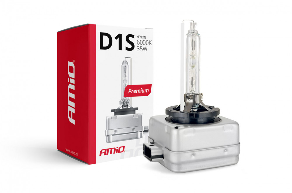 AMiO Premium D1S xenon csereizzó – 35 W, 6000 K, 1 db