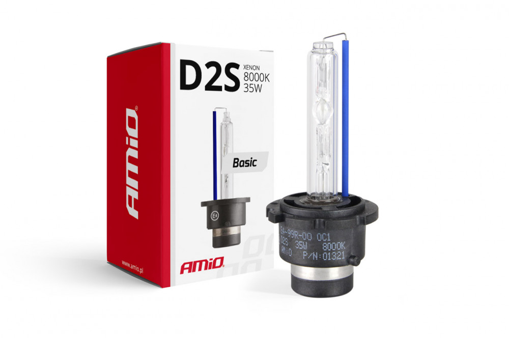AMiO Premium D2S xenon csereizzó – 35 W, 8000 K, 1 db