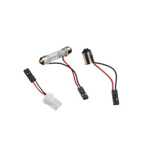 12 LED-es SMD belső világításpanel – adapterekkel