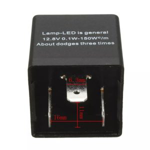 Állítható LED irányjelzőrelé – 3 lábas