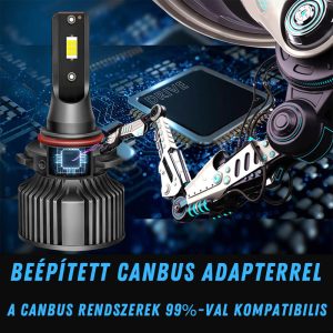 H4 Led izzó 2db 4300K