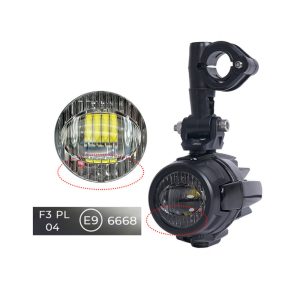 Motoros LED kiegészítő lámpa szett – fehér/sárga, 12–24 V