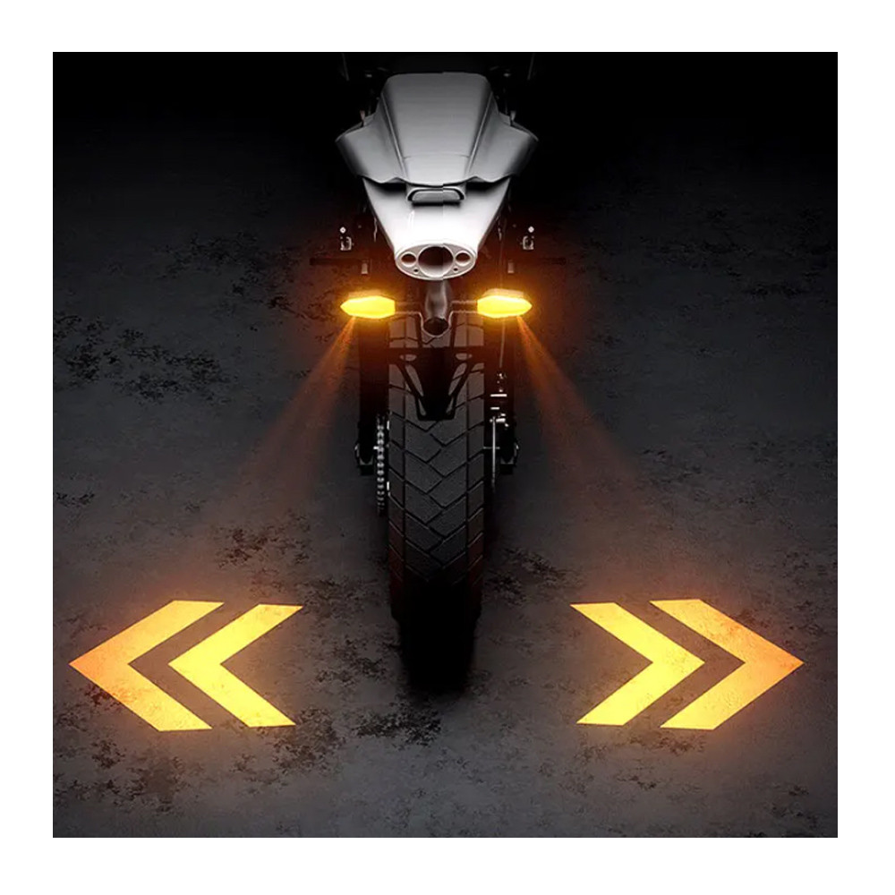 Motoros LED irányjelzőpár projektorral