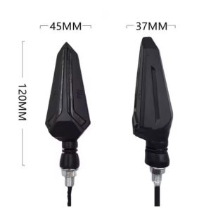 Motoros LED irányjelzőpár féklámpa funkcióval – B kivitel