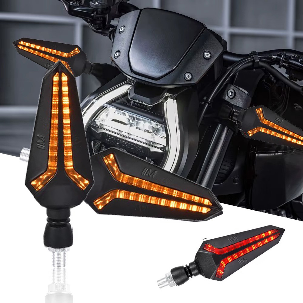 Motoros LED irányjelzőpár féklámpa funkcióval – B kivitel