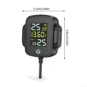 TPMS guminyomás ellenőrző rendszer univerzális motorokhoz