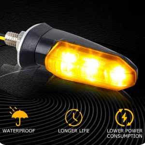 Motoros LED irányjelzőpár – A kivitel