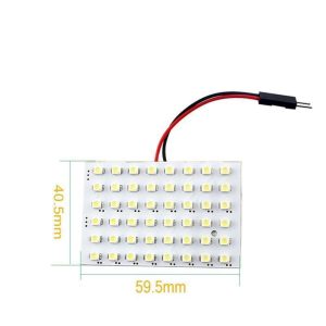 48 LED-es belső világítópanel – 12 V, 430 lm, 6000 K