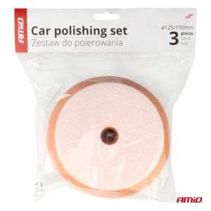 Polírozó korong szivacs készlet 3 darab 150 mm