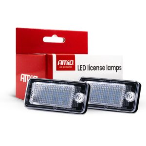 Audi LED rendszámtábla-világítás – 2 db, 8P/B6/B7/C6/4L modellekhez