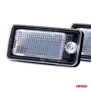 Audi LED rendszámtábla-világítás – 2 db, 8P/B6/B7/C6/4L modellekhez