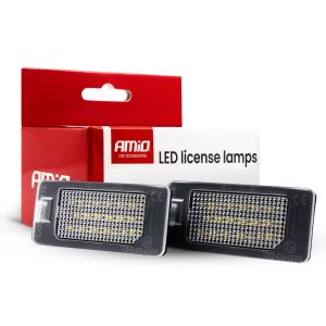 Audi LED rendszámtábla-világítás – 2 db, B8/C7 és kapcsolódó modellekhez