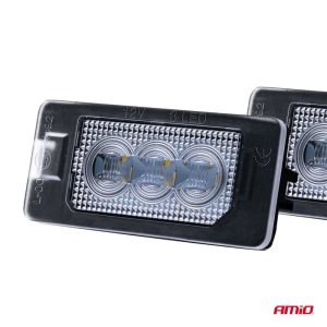 Audi LED rendszámtábla-világítás – 2 db, B8/C7 – eltérő OEM-változat