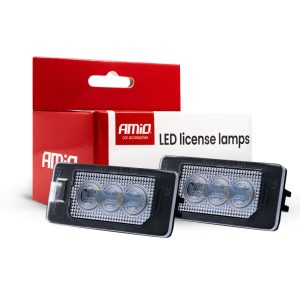 Audi LED rendszámtábla-világítás – 2 db, B8/C7 – eltérő OEM-változat