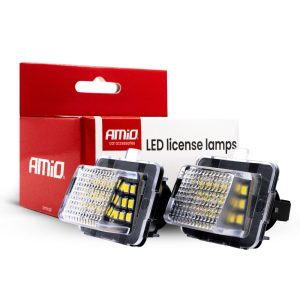 Mercedes-Benz LED rendszámtábla-világítás – 2 db, W204/W212/W221 családhoz