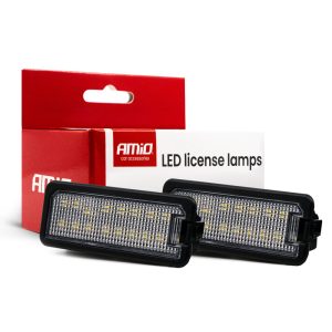 Volkswagen LED rendszámtábla-világítás – 2 db, széles modellválasztékhoz