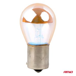 P21W BA15S izzó 2 db amber chrome
