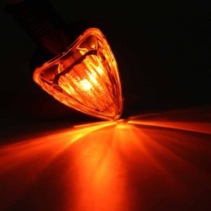 Motoros LED irányjelzőpár karbon mintás