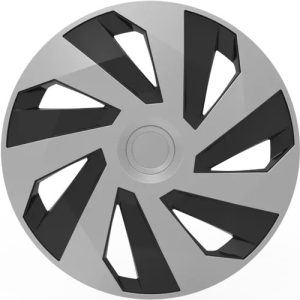 Versaco Dísztárcsa Vector RC Silver & Black 15" dísztárcsa garnitúra – 15", 4 db