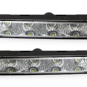 AMiO DRL 540 PRO nappali menetfény szett – 2×4 LED, 12/24 V, vezérlővel