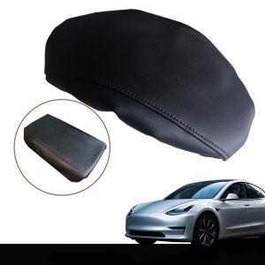 Tesla Model 3 könyöklővédő huzat – bőr