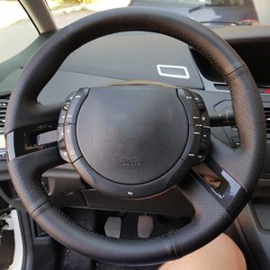 Citroën bőr kormányvédő – méretpontos, varrható kivitel
